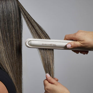 Remington Shine Therapy 1 inch Hair Straightener Iron, Flat Iron Infused with Argan Oil & Keratin, Professional Ceramic Flat Iron for Less Frizz, Shines and Smooth, Styling Tools