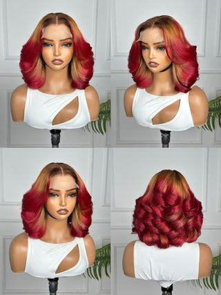 12" Umbre Later Bouncy with 4 x 4 Closure