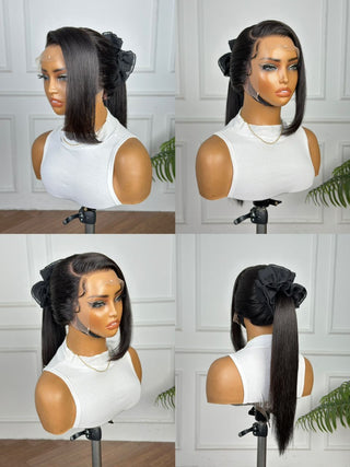 22" 360 Ponytail Wig