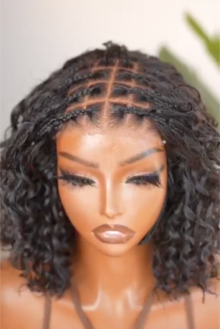 Bob Human Hair Braided Wig