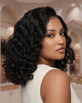 14" Natural Curly