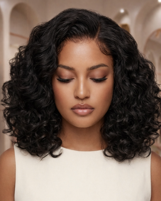 14" Natural Curly