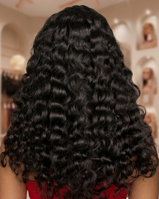Aries Curls with 5 x 5 Swiss Lace Closure