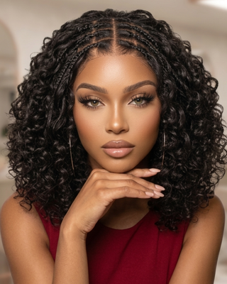 Bob Human Hair Braided Wig