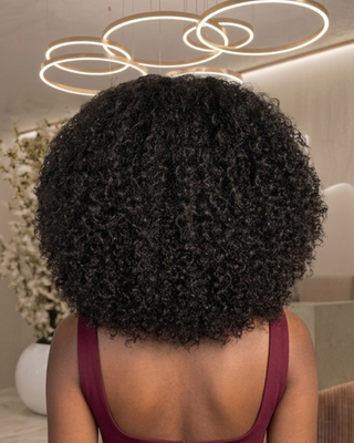 Full Density Base Curl Fringe Wig